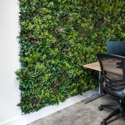 flame resistant green wall